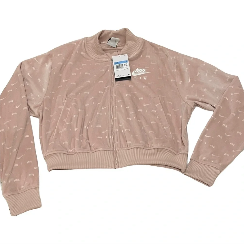 Womens Nike Air Velour full zip sweater - Picture 4 of 6